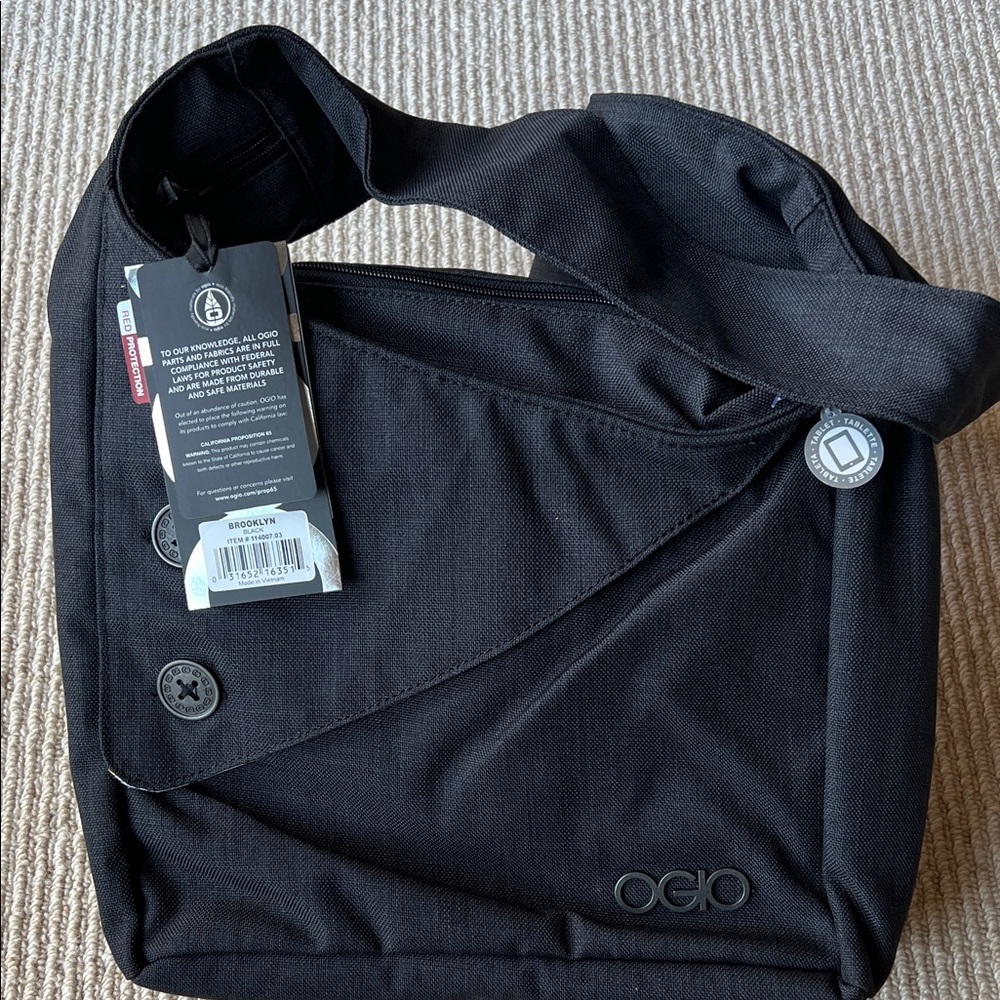 OGIO Black Messenger Bag